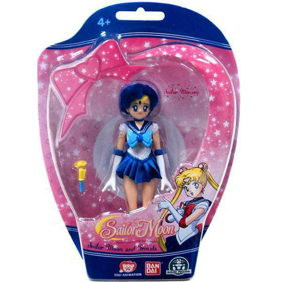 Bandai America Collectible Sailor Mercury Action Figure, Ami Mizuno