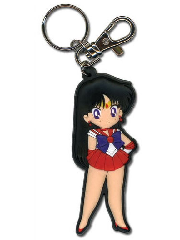 Sailor Moon SD Sailor Mars PVC Keychain 3.35"