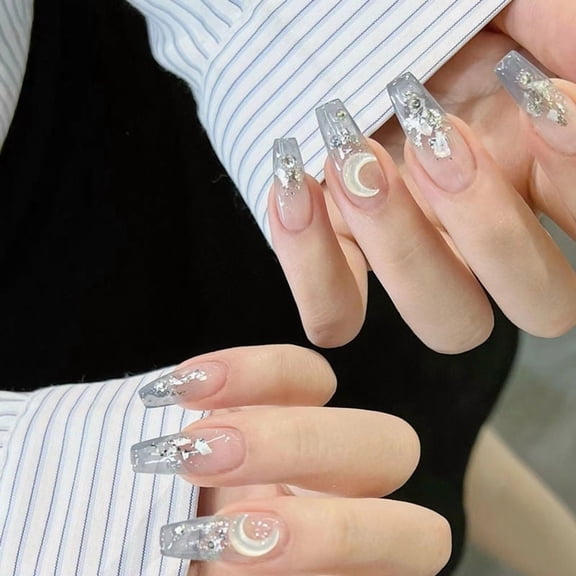 Sailor Moon Nail Stickers Beautiful Student Fake Nails