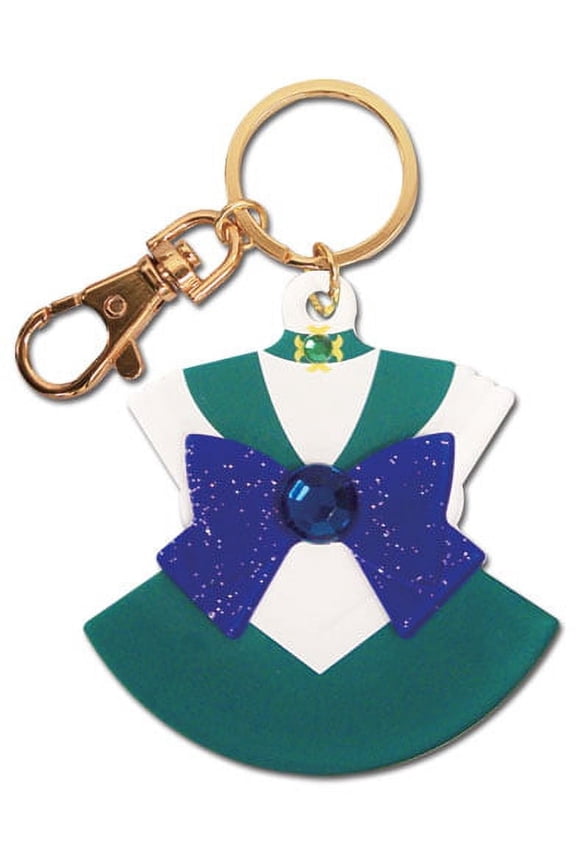 Key Chain - Sailor Moon - New Neptune Costume Acrylic Anime Licensed ge85099