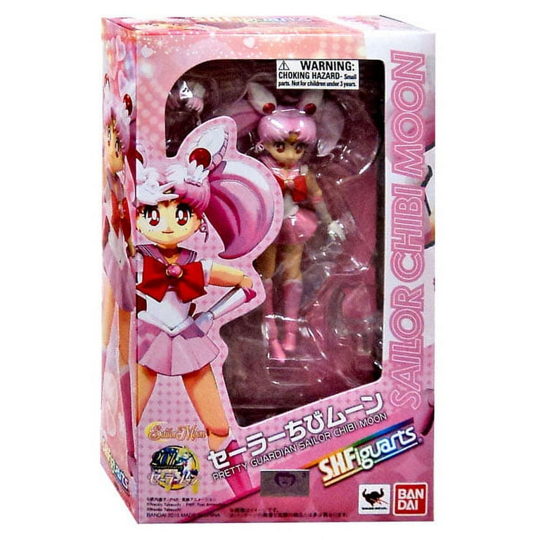 Bandai S.H.Figuarts Pretty Guardian Sailor Moon Sailor Chibi Moon Animation  Color Edition, Figures & Dolls Action Figures