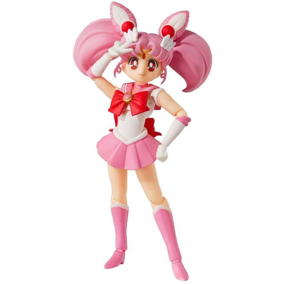 Bandai Sailor Moon S.H.Figuarts Sailor Chibi Moon Animation Color Edition Action Figure