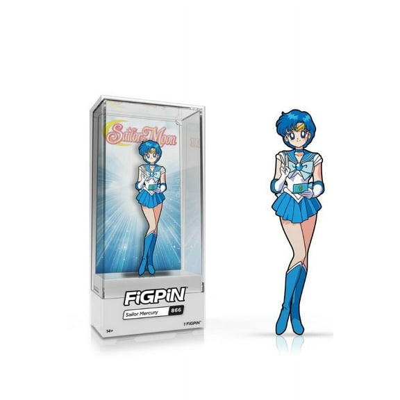 Figpin 866 Sailor Moon Figpin Sailor Mercury No.866 - Cast Zinc Alloy