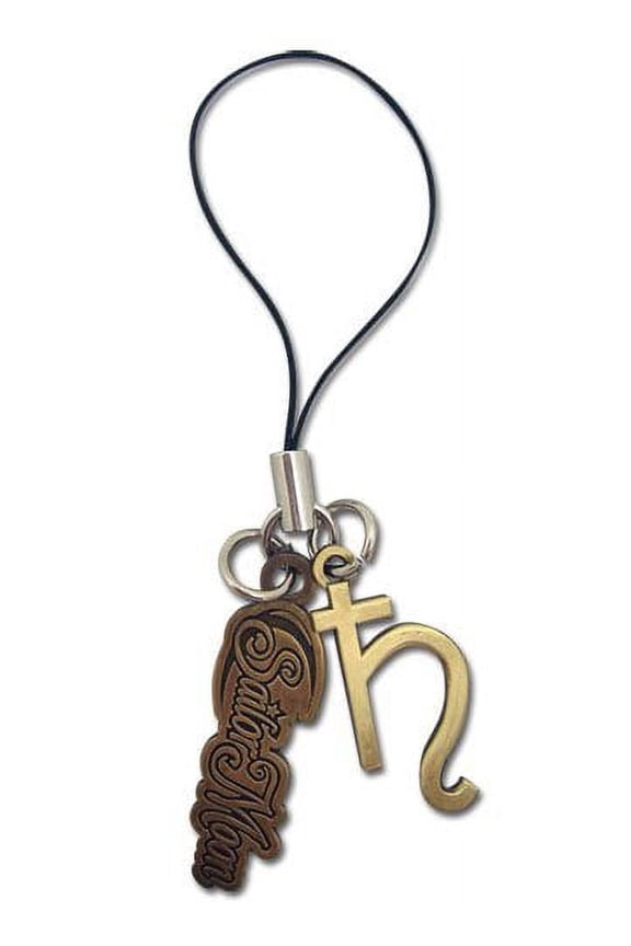 cell phone charm - sailor moon - new saturn metallic anime licensed ge17017