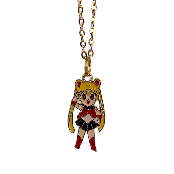 Sailor Moon Usagi Necklace Anime Charm Pendant Jewelry