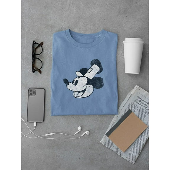 Sailor Mouse Vintage Cartoon T-shirt Color Women's -SmartPrintsInk Designs
