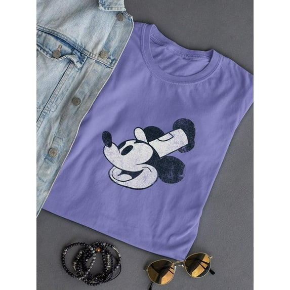 Sailor Mouse Vintage Cartoon T-shirt Color Women's -SmartPrintsInk Designs