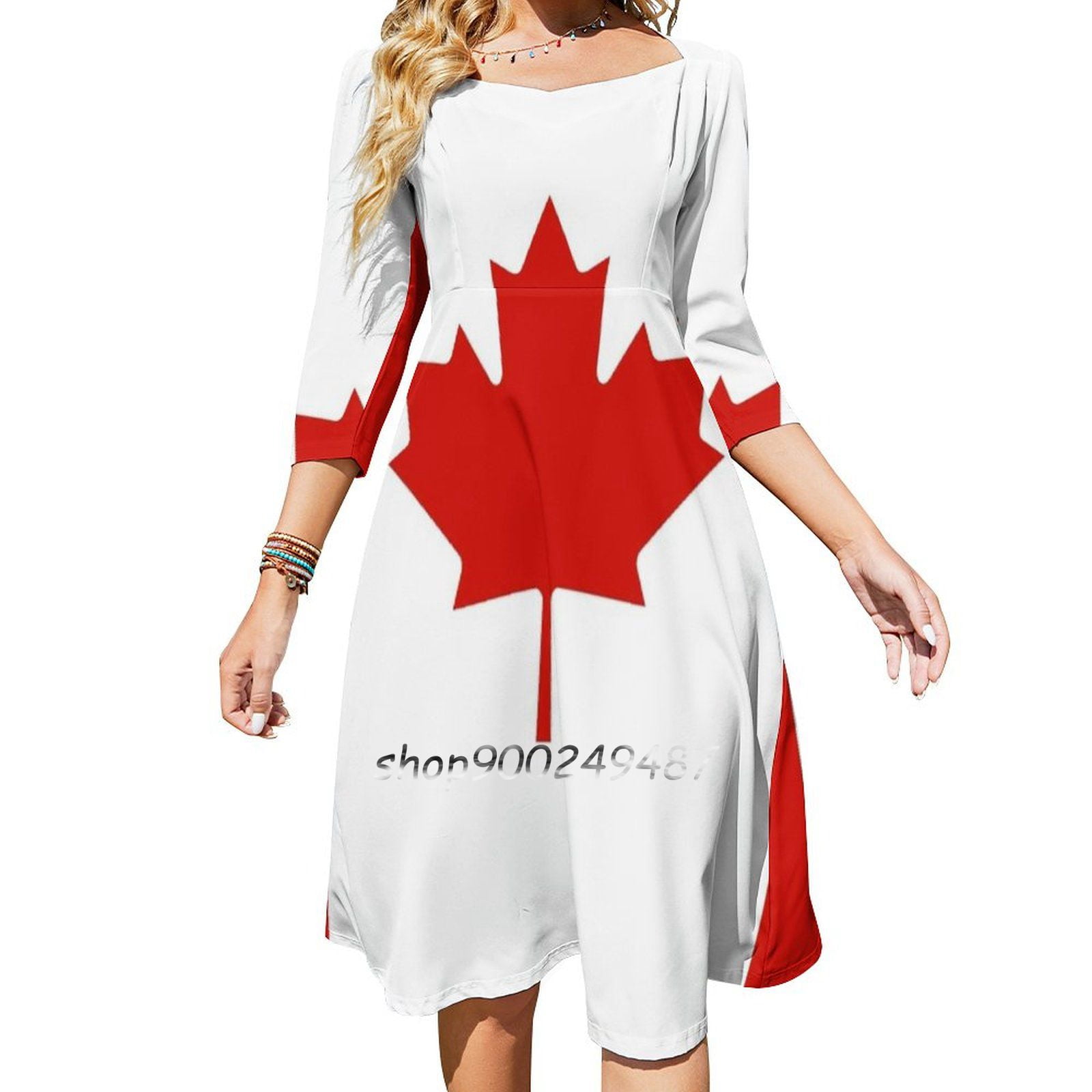 Batela Beautiful striped dress with anchor detail main image 1