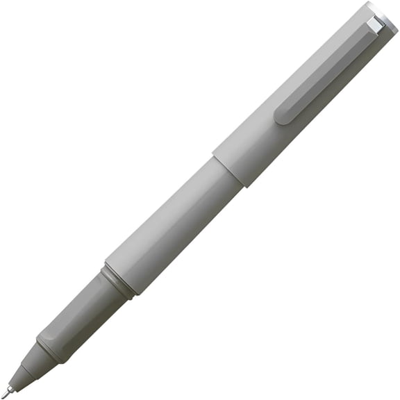 Sailor TUZU Gel Ink Ballpoint Pen, 0.5mm Fine Point (Black), Natural Fit Grip, Gray, 82-0241-121$$Office