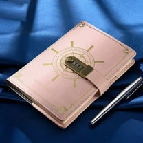 Sailor Theme Password Lock Notebook Diary Multifunctional Office Stationery Journal with Metal Combination Lock