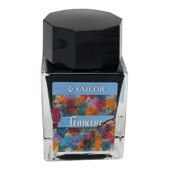 Sailor, USA State Bottle Ink, Tenessee (Light Blue), 20ml, 13-9427-228