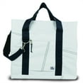 thumbnail image 1 of SailorBags Newport XL Tote, white w/blue trim, 1 of 4