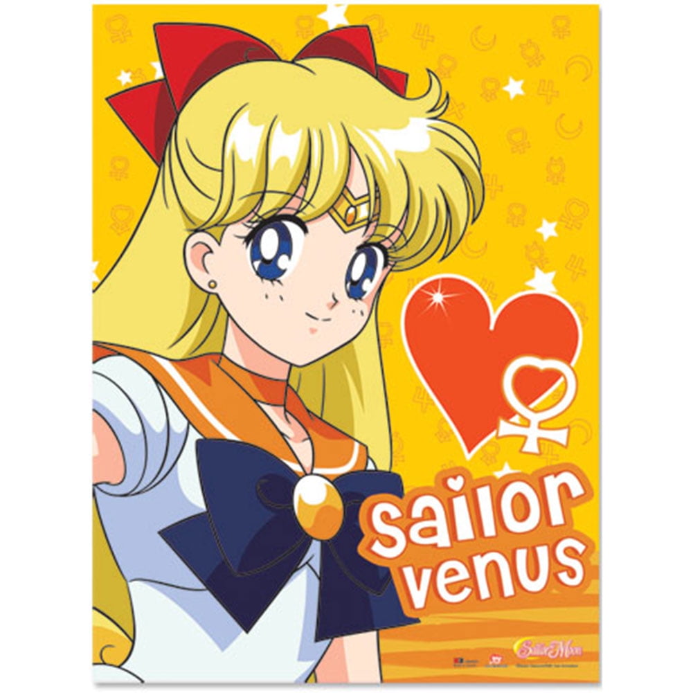 Sailormoon Sailor Venus Wall Scroll - Walmart.com