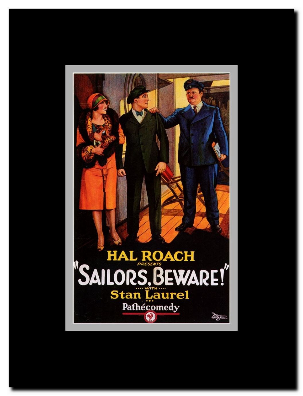 Sailors Beware! Framed Movie Poster