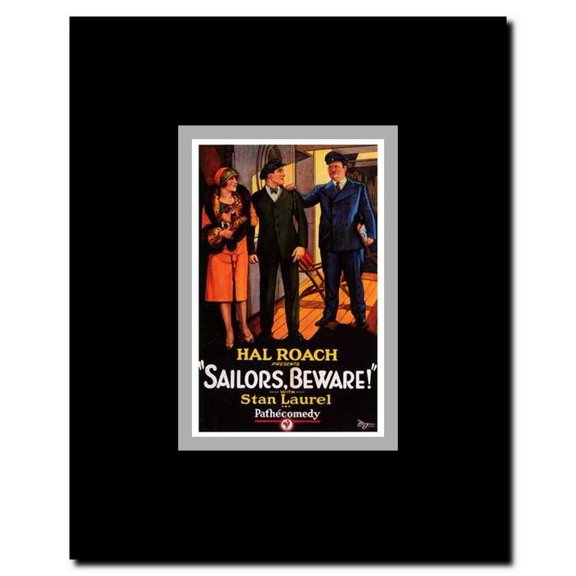 Sailors Beware! Framed Movie Poster