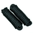 thumbnail image 1 of "Sailors Locker Black 1/2"" x 15' Double-Braid Dock Lines, 2-Pack", 1 of 6