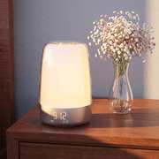 Sailstar Sunrise Alarm Clock, Touch Wake Up with Sunrise Simulation and Sunset Simulation, 3 Way Dimmable Bedside Lamp