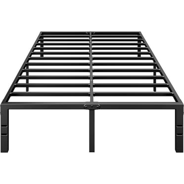 Sailvan Queen Bed Frame, 14 Inch Metal Platform Bed Frame Queen Size, Heavy Duty Sturdy Mattress Foundation, Noise Free, Easy Assembly, Steel Slats Support, No Box Spring Needed