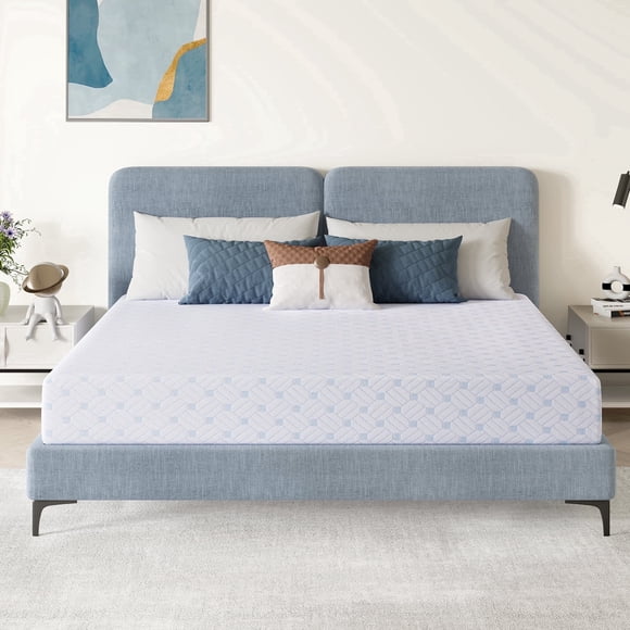 Sailvan Queen Mattress in a Box,Queen Bed Mattress 12 inch, Queen Memory Foam Mattress, Queen Size Medium Firm Mattress ,Washable Cover, Pressure Relief