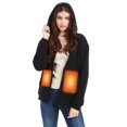 thumbnail image 1 of Sailwind Women's Heated Hoodie with Battery Pack 10000mAh,3 Heating Level Winter Outdoor Full Zip Hooded Sweatshirt for Women,Black,S, 1 of 9