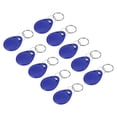 thumbnail image 1 of Saim 125KHz Read-Only RFID ID Card Key Fobs Proximity Token Tag, Blue 20 Pack, 1 of 1