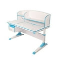 thumbnail image 1 of Saim Ergonomic Multi Function Adjustable Kids Study Desk & Hutch Model C Blue Color, 1 of 5