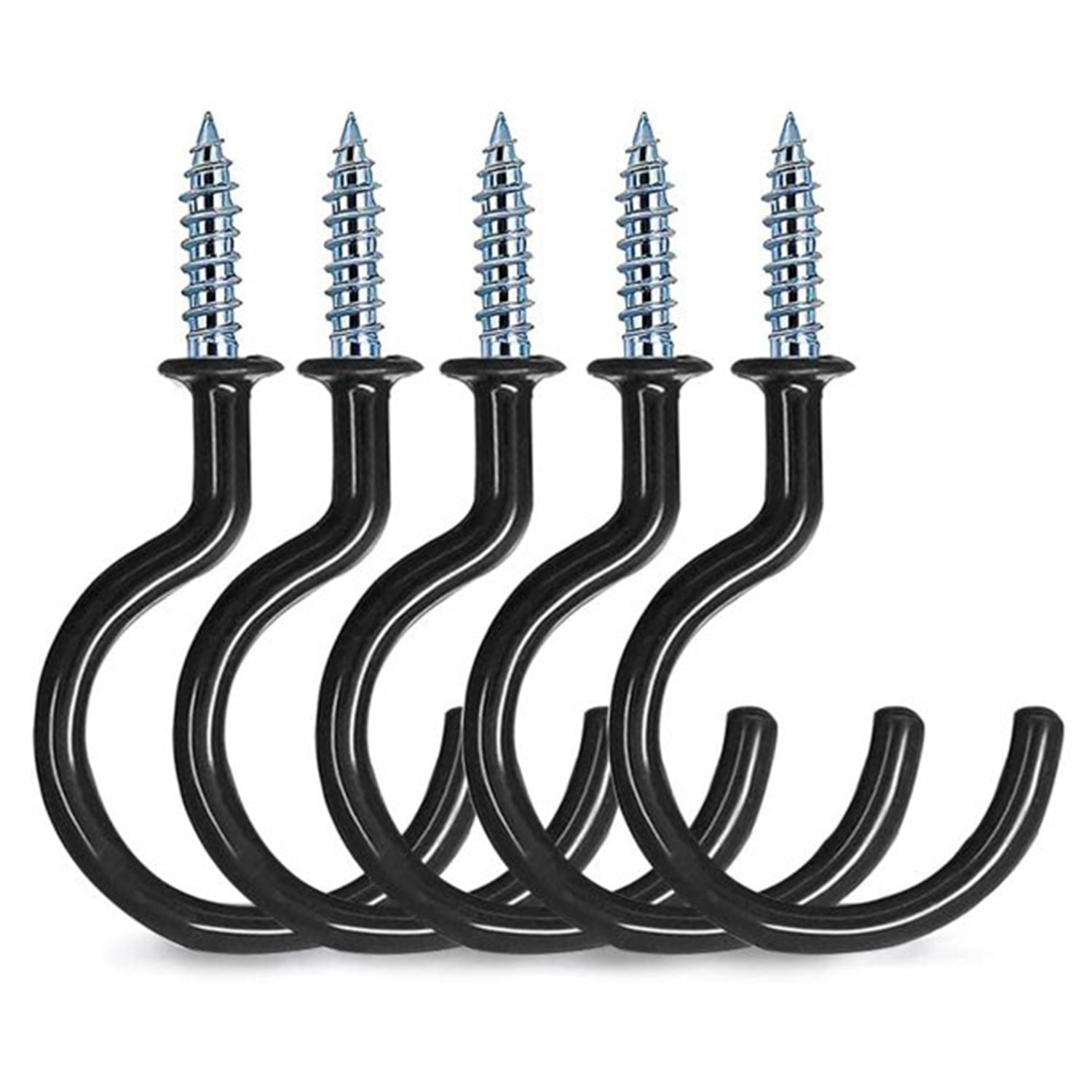 Saim Hooks Screwin Ceiling Hooks,3/4 inch Ceiling Hooks for Plants