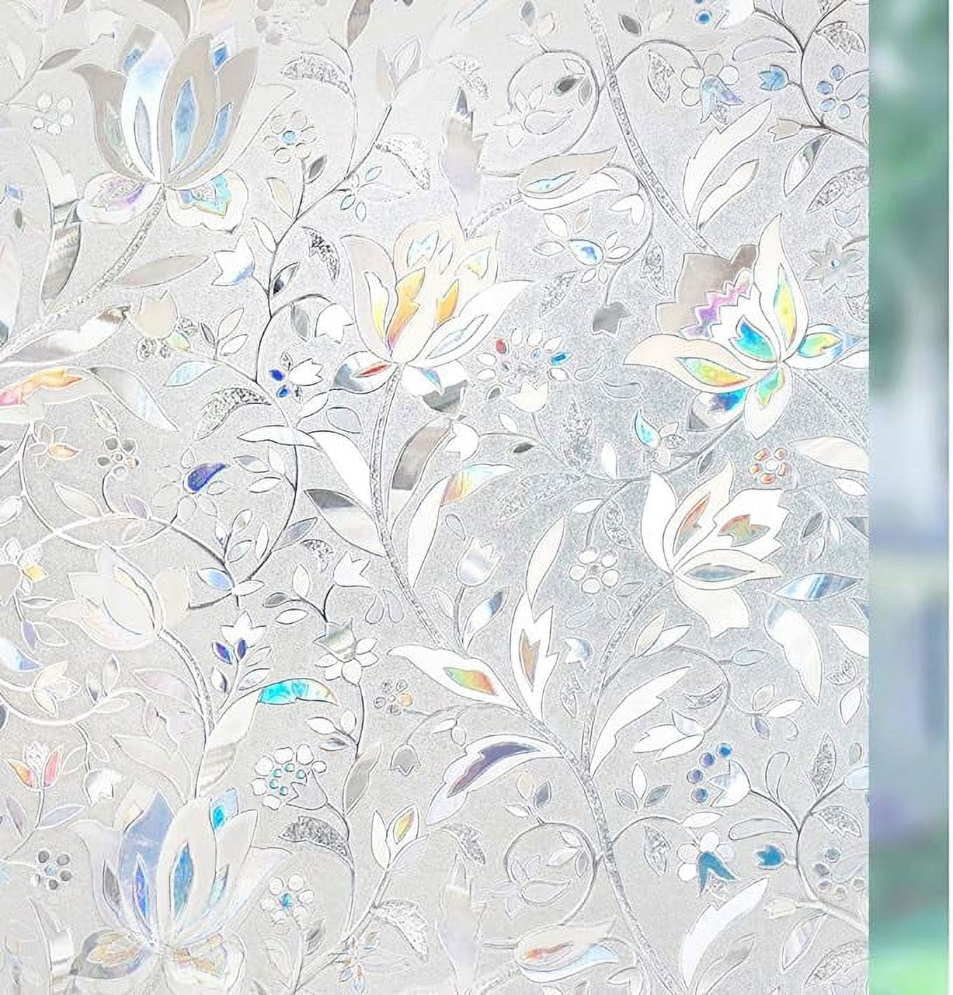 Saim Window Privacy Film, 2 Rolls of 45*100cm, 3D Decorative Window ...