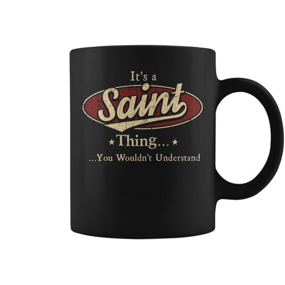 Sain Personalized Name Name Print S With Name Saint Coffee M