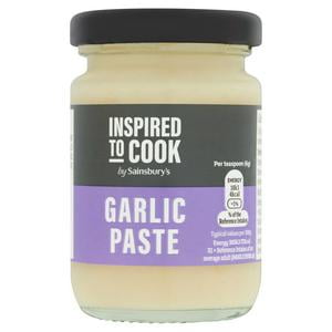Sainsbury's Garlic Paste, Inspired to Cook 90g (Pack of 6)