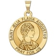 thumbnail image 1 of Saint Aelia Flavia Augustus Medal  - 2/3 inch Size of Dime, Solid 14K Yellow Gold, 1 of 1