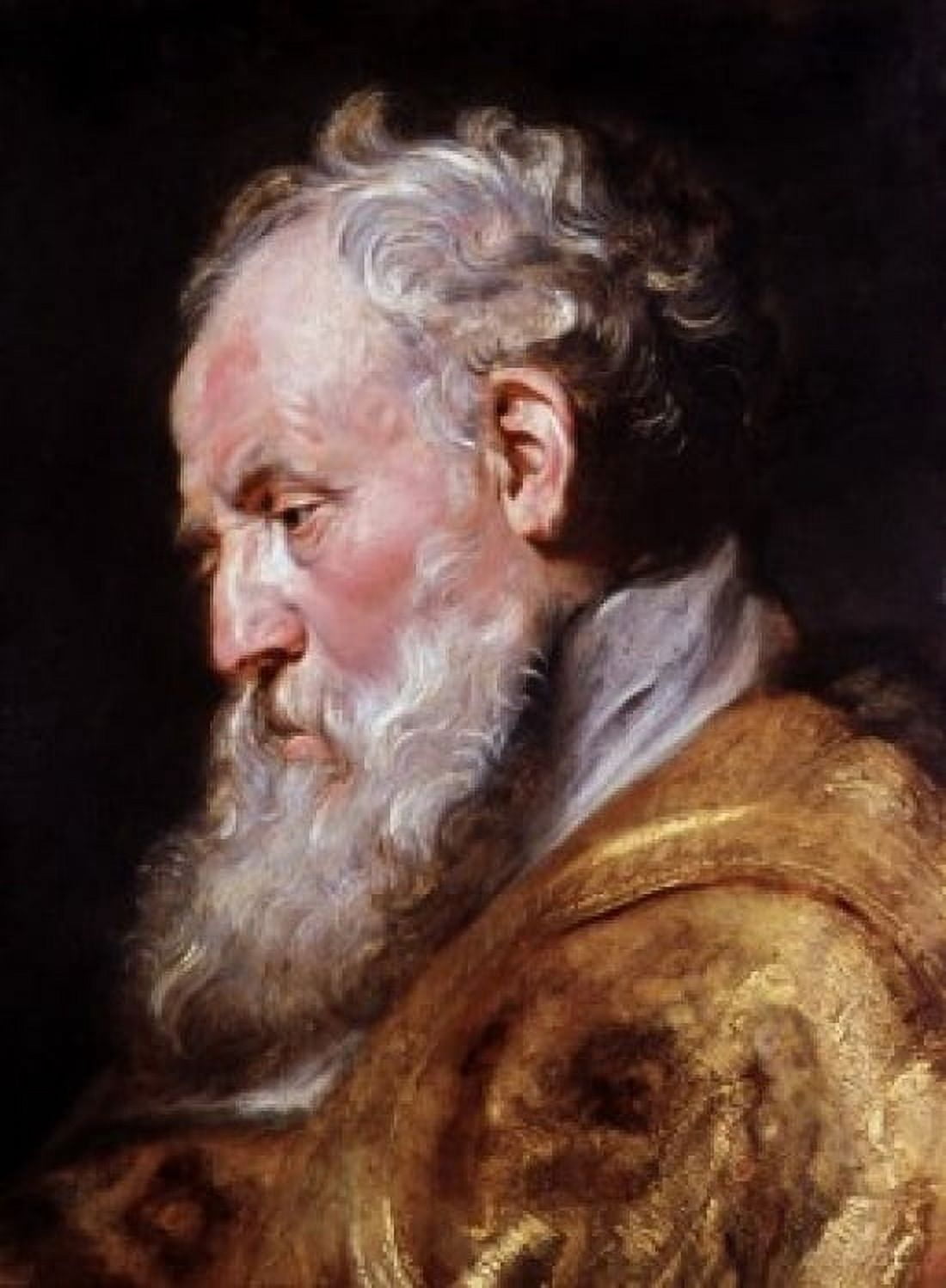 Saint Ambrose Peter Paul Rubens (1577-1640Flemish) Oil on Canvas Canvas Art - Peter Paul Rubens (24 x 36)