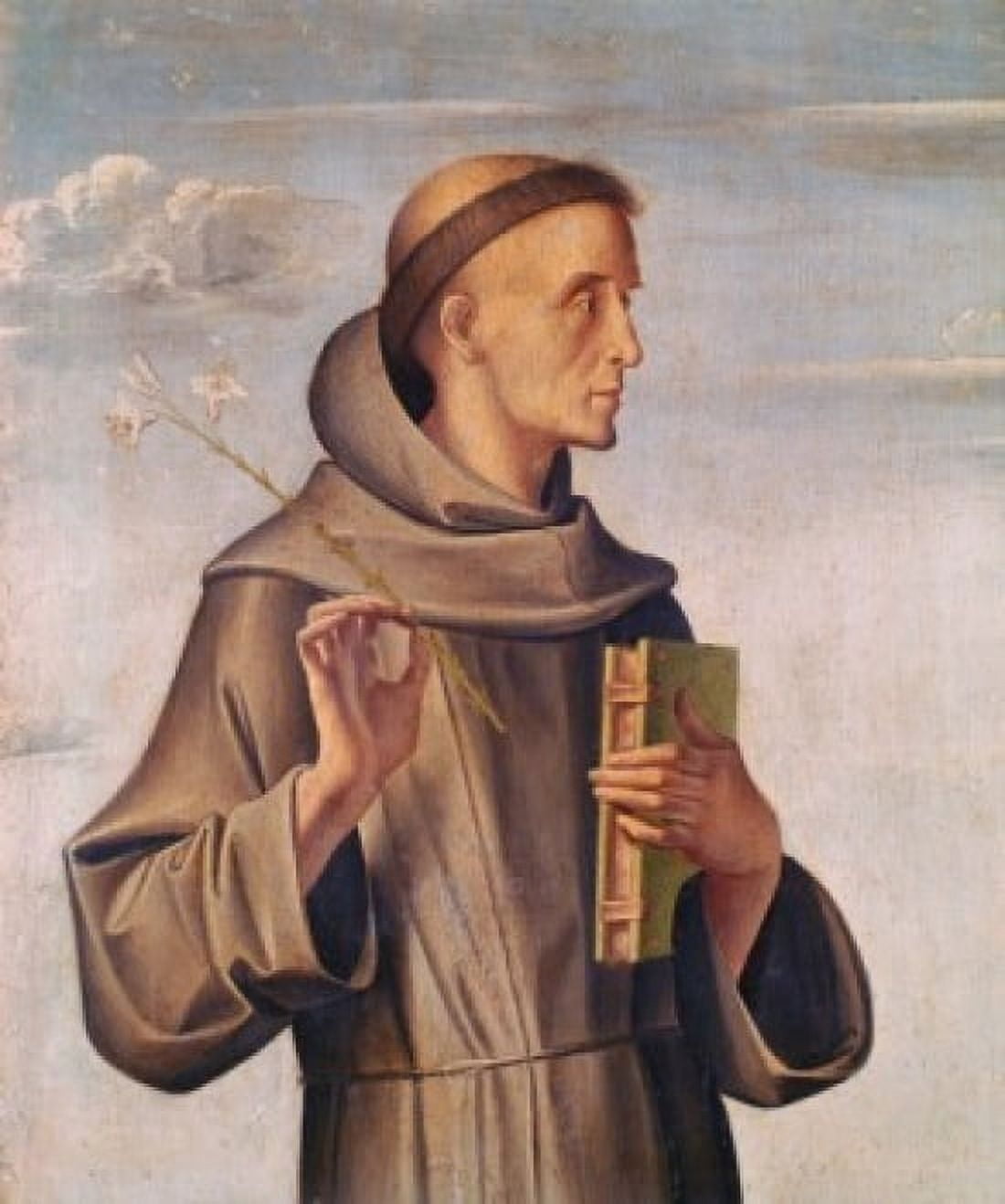 Saint Anthony Antonio Vivarini (ca1415-147684Italian) Canvas Art - Antonio Vivarini (24 x 36)