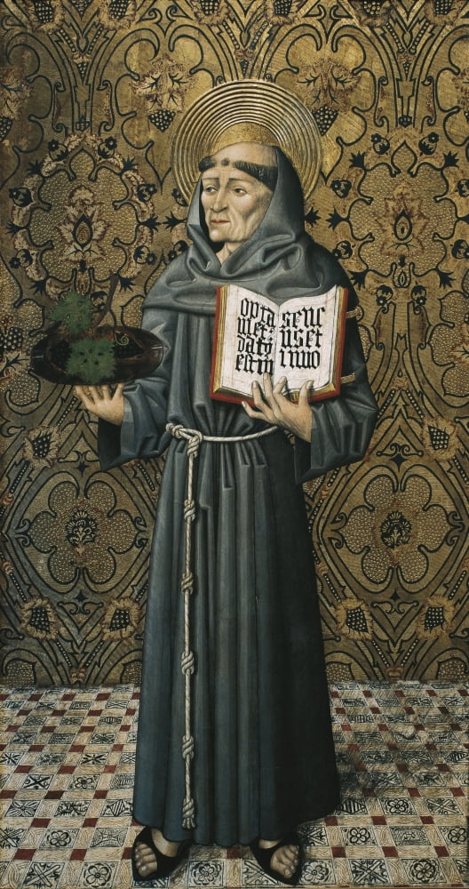 Saint Anthony Of Padua Canvas Art - (18 x 24)