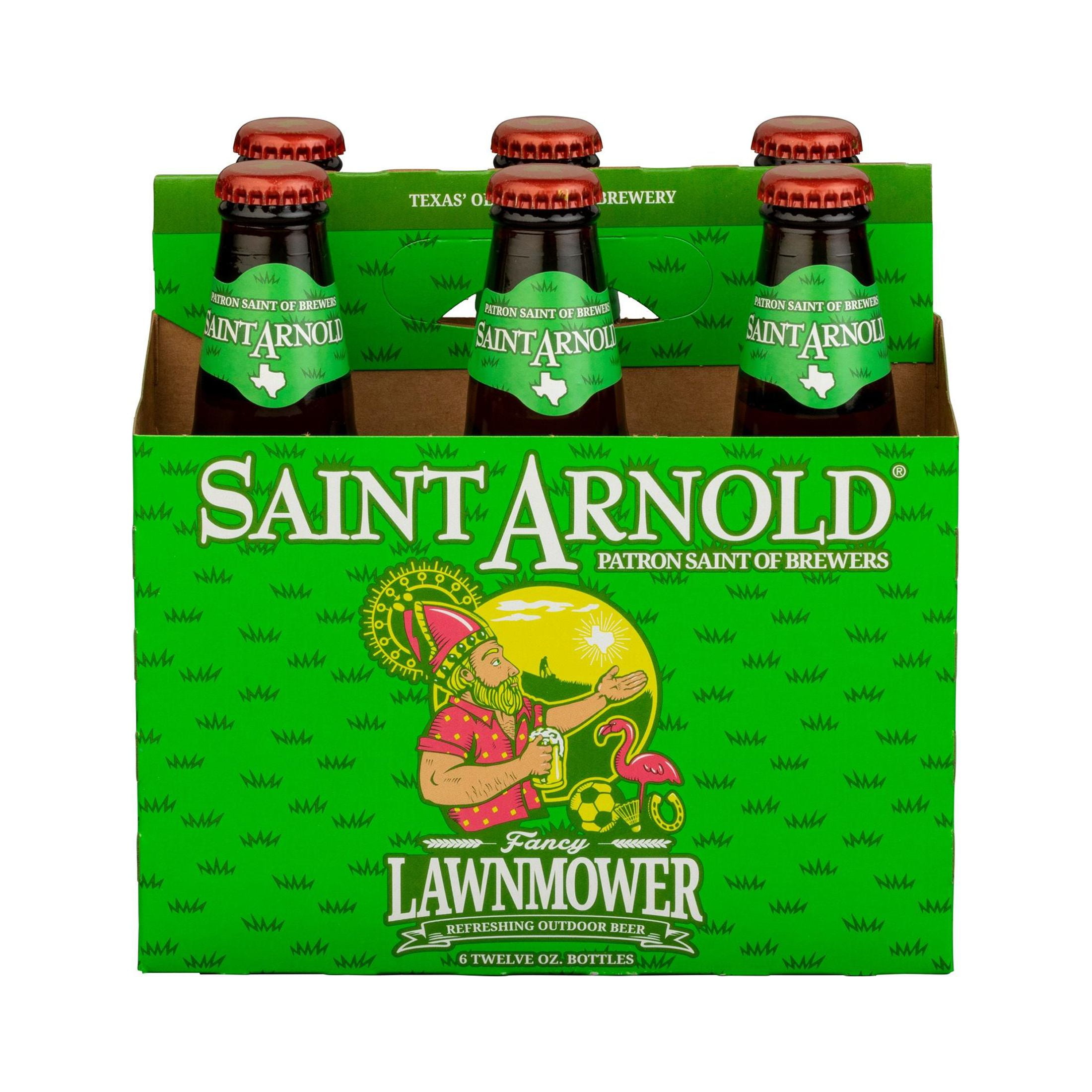 Saint Arnold Fancy Lawnmower Craft Beer, 12 fl oz, 6 Pack Bottles, 4.9