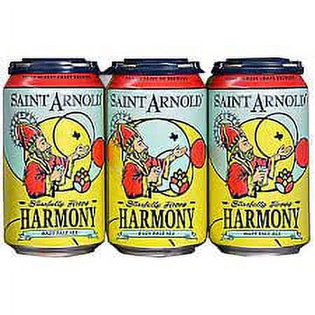 Saint Arnold Harmony Hazy Pale Ale 6 pk 12 Fluid Oz Can