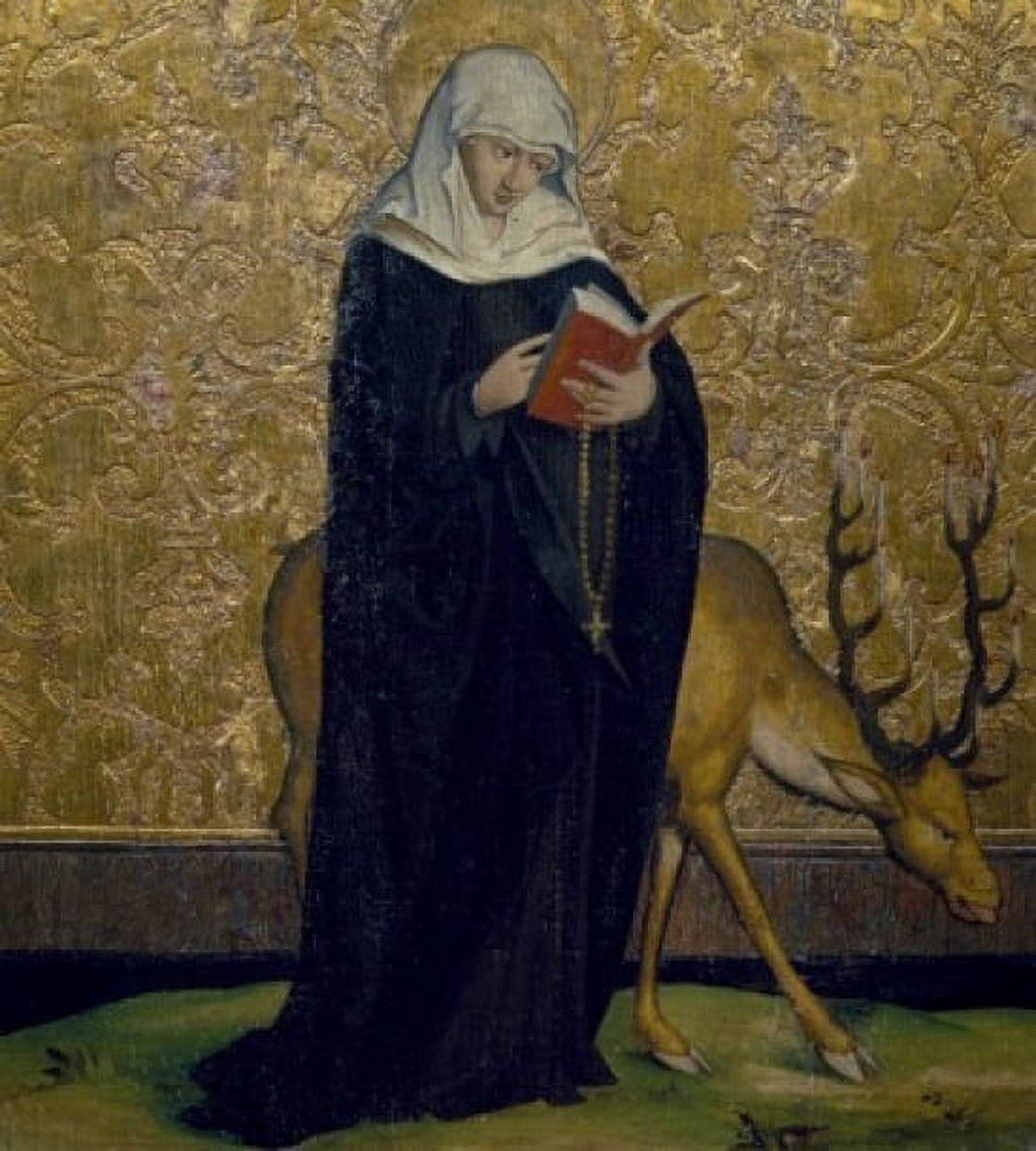 Saint Barbara Konrad Witz (c 1405-1446Swiss) Private Collection Private Collection Canvas Art - Konrad Witz (24 x 36)