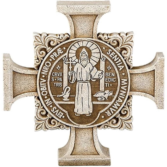 Saint Benedict Stepping Stone Cross