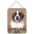 thumbnail image 1 of Saint Bernard Aluminium Metal Wall Or Door Hanging Prints, 1 of 1