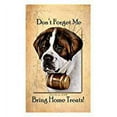 thumbnail image 1 of Saint Bernard Dog Baggage Buddies Luggage Tag 4", 1 of 2