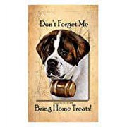 Saint Bernard Dog Baggage Buddies Luggage Tag 4"