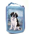 thumbnail image 1 of Saint Bernard Foldable Tote Bag - Waterproof - Zipper Market Tote, 1 of 2
