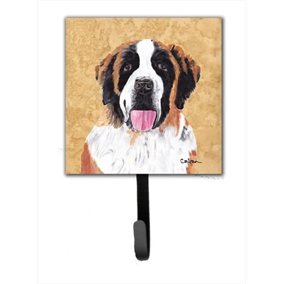 Saint Bernard Leash Holder Or Key Hook