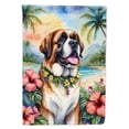 thumbnail image 1 of Saint Bernard Luau House Flag, 1 of 7