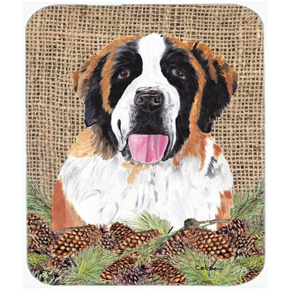 Saint Bernard Mouse Pad, Hot Pad Or Trivet