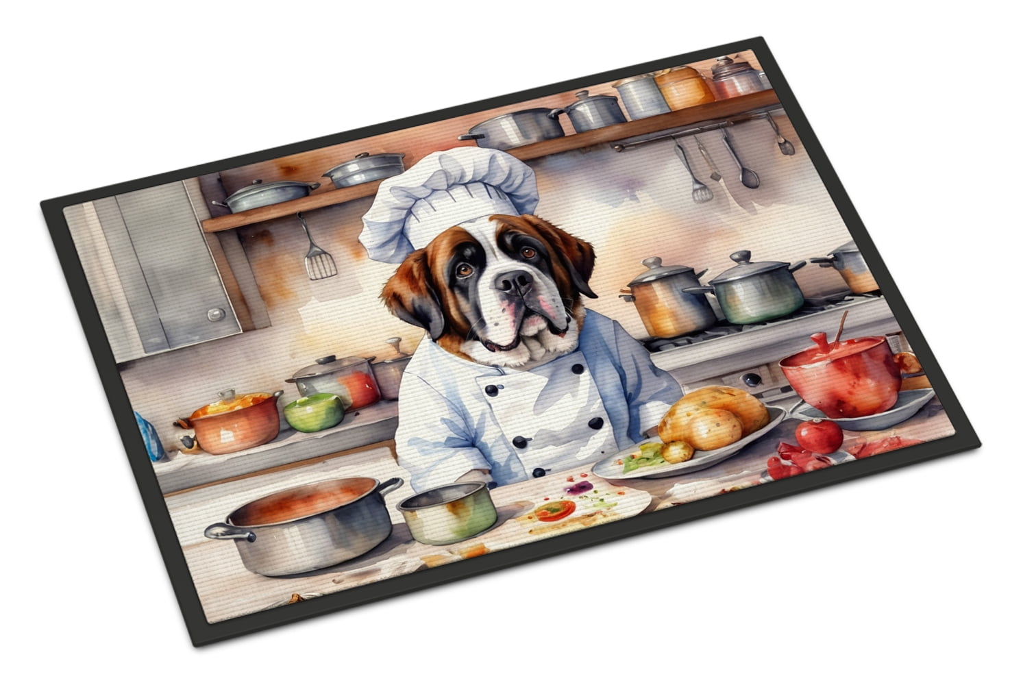 Saint Bernard The Chef Doormat