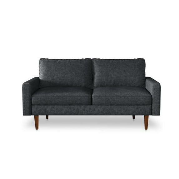 Saint Birch 13011S-DG Saint Birch Upholstery Square Arms Poland Sofa - Dark Grey