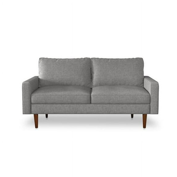 Saint Birch 13011S-LG Saint Birch Upholstery Square Arms Poland Sofa - Light Grey