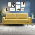 thumbnail image 1 of Saint Birch 23014S-GD Saint Birch Hana Upholstery Sofa - Yellow, 1 of 11