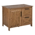 thumbnail image 1 of Saint Birch Austin 2-Drawer Modern Wood File Cabinet in Rustic Brown, 1 of 7